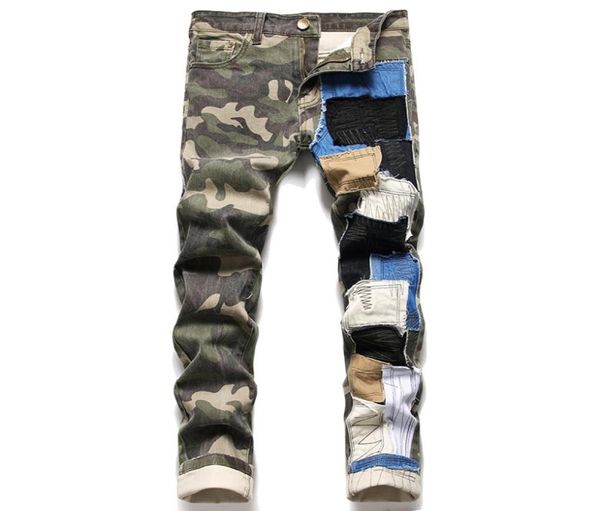 stretch camouflage stitching color matching men039s slim jeans autumn and winter new casual cotton denim pants fashion trousers6347234, Blue
stretch camouflage stitching color matching men039s slim jeans autumn and winter new casual cotton denim pants fashion trousers6347234, Blue