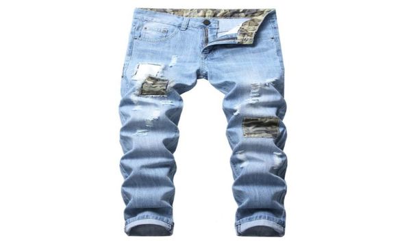 men039s jeans patchwork fashion casual slim design teared distressed camouflage denim size28427099730, Blue
men039s jeans patchwork fashion casual slim design teared distressed camouflage denim size28427099730, Blue