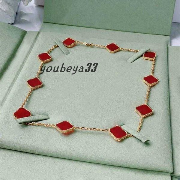 designer necklace fashion necklace elegant ten clover classic necklaces gift for woman jewelry pendant highly quality 7 color, Silver
designer necklace fashion necklace elegant ten clover classic necklaces gift for woman jewelry pendant highly quality 7 color, Silver