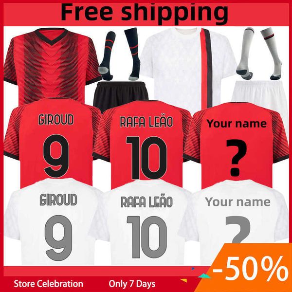 23/24 rafa leao fans player version mens kids football kits sets maglia ac milans home away 3rd soccer jersey giroud football jersey adli th, White;black
23/24 rafa leao fans player version mens kids football kits sets maglia ac milans home away 3rd soccer jersey giroud football jersey adli th, White;black
