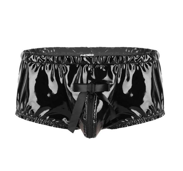 underpants mens exotic lingerie patent leather underwear wet look zippered bulge pouch back frilly ruffled high cut low rise brief6494048, Black;white
underpants mens exotic lingerie patent leather underwear wet look zippered bulge pouch back frilly ruffled high cut low rise brief6494048, Black;white