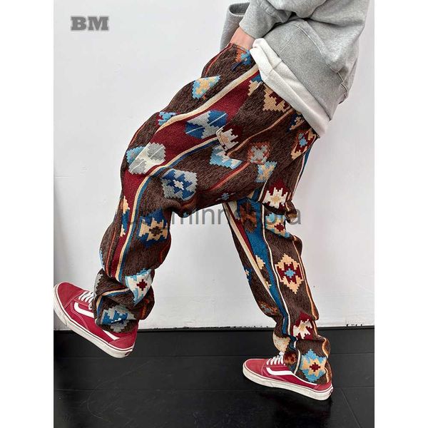 men's jeans american streetwear geometric pattern casual pants men clothing ethnic style jacquard cargo trousers harajuku pants j230821, Blue
men's jeans american streetwear geometric pattern casual pants men clothing ethnic style jacquard cargo trousers harajuku pants j230821, Blue