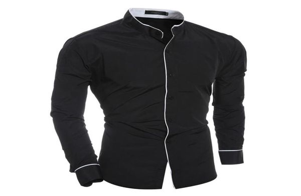 men shirt spring new brand fit solid color shirt male long sleeves casual shirt camisa masculina wonderful xxl1792135, White;black
men shirt spring new brand fit solid color shirt male long sleeves casual shirt camisa masculina wonderful xxl1792135, White;black