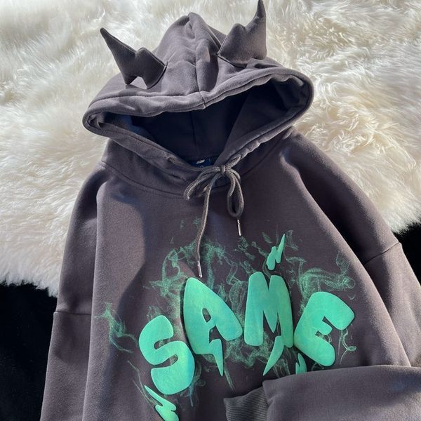 men's hoodies sweatshirts y2k zipup hoodie devil hooded sweater for men and women high street ins trend couple goth hoodies letter prin, Black
men's hoodies sweatshirts y2k zipup hoodie devil hooded sweater for men and women high street ins trend couple goth hoodies letter prin, Black