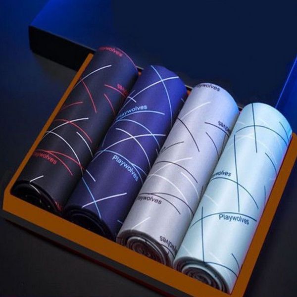 underpants 4pcslot men's panties large size cuecas boxers slip underwear man gifts for male homme shorts seamless fashion 230818, Black;white
underpants 4pcslot men's panties large size cuecas boxers slip underwear man gifts for male homme shorts seamless fashion 230818, Black;white