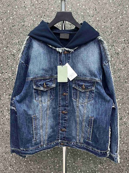 men's hoodies sweatshirts 2023 new men's denim patchwork hooded sweatshirt jacket women's button fashion street casual hooded, Black
men's hoodies sweatshirts 2023 new men's denim patchwork hooded sweatshirt jacket women's button fashion street casual hooded, Black