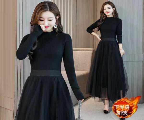 woman dresses sweaters dress autumn women039s mesh black winter long vestido de mujer femme robe casual5926828, Black;gray
woman dresses sweaters dress autumn women039s mesh black winter long vestido de mujer femme robe casual5926828, Black;gray