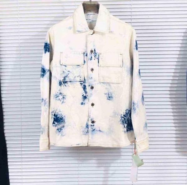 men039s jackets liangjie japan off white snowflake tie dyed bleached arrow four seasons denim jacket and women039s 20213347454, Black;brown
men039s jackets liangjie japan off white snowflake tie dyed bleached arrow four seasons denim jacket and women039s 20213347454, Black;brown