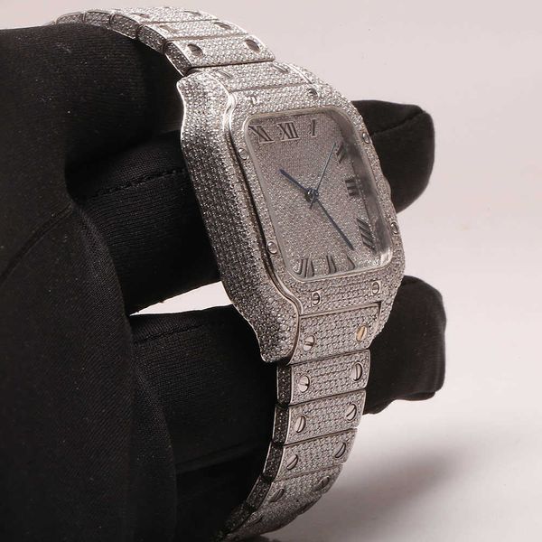 tter pass big face mechanical belt iced out mens bezel sier vs chrono custom with box moissanite bling diamond watchrdl8, Slivery;brown
tter pass big face mechanical belt iced out mens bezel sier vs chrono custom with box moissanite bling diamond watchrdl8, Slivery;brown