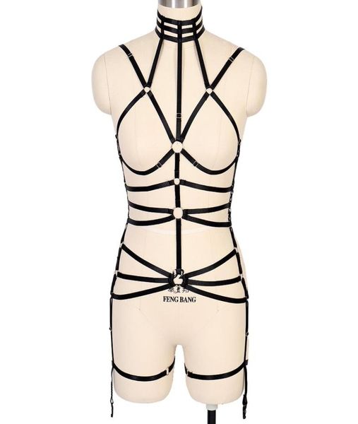 black harness belt set strap punk gothic lingerie plus size elastic bra garter belt body cage festival night woman suspender7472634, Black;white
black harness belt set strap punk gothic lingerie plus size elastic bra garter belt body cage festival night woman suspender7472634, Black;white