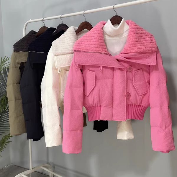 rose red winter jacket women parkas zipper single breasted cotton padded coat lamb wool turn-down collar coat thick coats739, Black;brown
rose red winter jacket women parkas zipper single breasted cotton padded coat lamb wool turn-down collar coat thick coats739, Black;brown