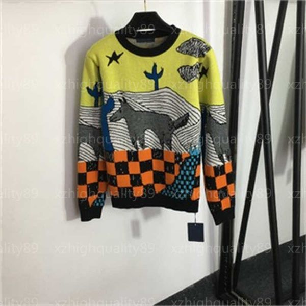 designers knitted sweaters womens knit knitwear pullover cartoon pattern round neck long sleeve knitwears fall designer sweater women cloth, White;black
designers knitted sweaters womens knit knitwear pullover cartoon pattern round neck long sleeve knitwears fall designer sweater women cloth, White;black