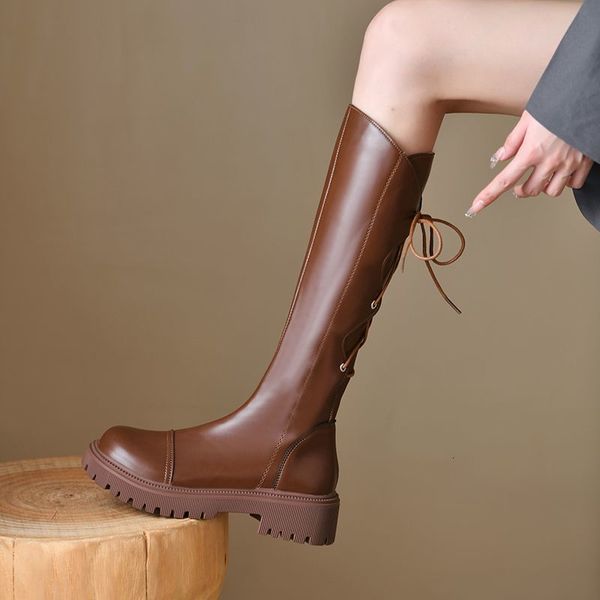 boots fashion cross strap riding for women autumn pu leather platform knee high woman round toe nonslip motorcycle botas 230818, Black
boots fashion cross strap riding for women autumn pu leather platform knee high woman round toe nonslip motorcycle botas 230818, Black