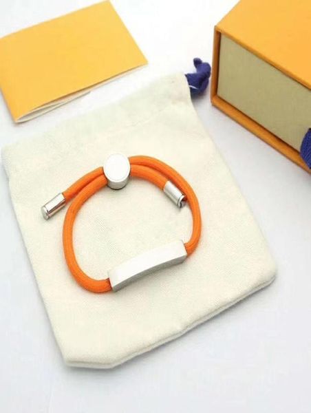 designer brand 5 colors fashion bracelet identification new classic braided leather wristband magnetic buckle bracelets ladies men2178832, Black
designer brand 5 colors fashion bracelet identification new classic braided leather wristband magnetic buckle bracelets ladies men2178832, Black