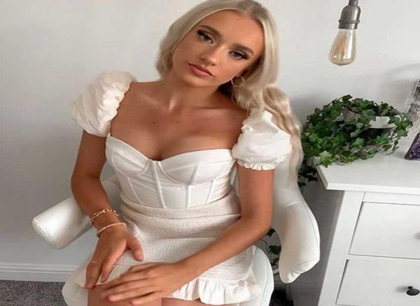 dgirl white summer woman dress ruffles puff sleeve puff sleeve square neckline zipper party dress ruched bodycon 20202146588, Black;gray
dgirl white summer woman dress ruffles puff sleeve puff sleeve square neckline zipper party dress ruched bodycon 20202146588, Black;gray