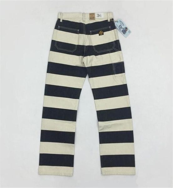 bob dong 16oz prison pants multipockets motorcycle black white striped trousers 2012181955722
bob dong 16oz prison pants multipockets motorcycle black white striped trousers 2012181955722