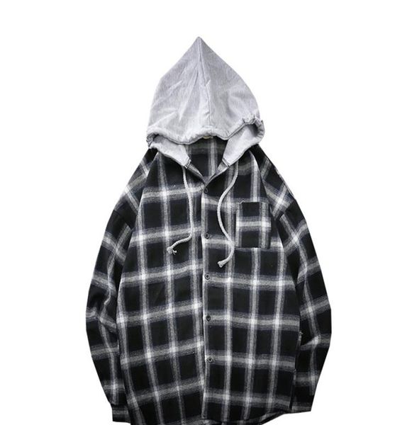 ebaihui 2021 fashion new spring and summer hooded plaid shirts men039s korean leisure youth thin jacket japanese long sleeve s6179538, White;black
ebaihui 2021 fashion new spring and summer hooded plaid shirts men039s korean leisure youth thin jacket japanese long sleeve s6179538, White;black