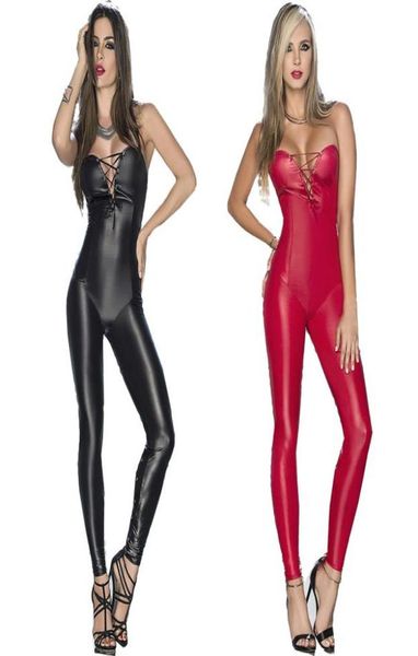 black red strapless jumpsuit lace up legs catsuit catwoman costume women bodysuit punk gothic romper2267698
black red strapless jumpsuit lace up legs catsuit catwoman costume women bodysuit punk gothic romper2267698