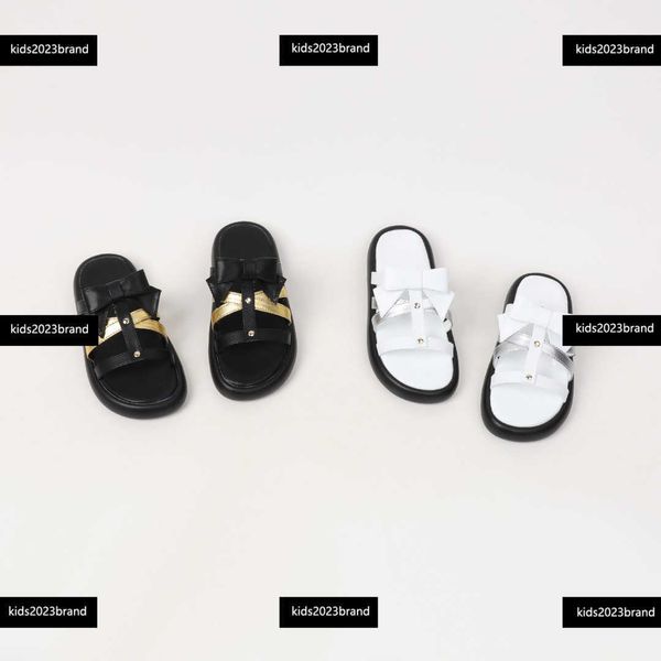 kids sandals girl slippers child shoes summer bow design box packaging children' size 26-35, Black;grey
kids sandals girl slippers child shoes summer bow design box packaging children' size 26-35, Black;grey