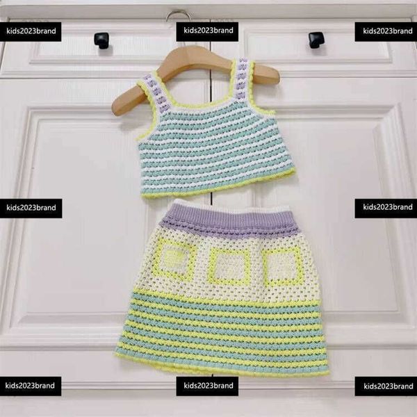designer baby tracksuits girls crochet hallow out clothing sets fashion knit sleeveless +a line skirts outfits summer baby clothes, White
designer baby tracksuits girls crochet hallow out clothing sets fashion knit sleeveless +a line skirts outfits summer baby clothes, White