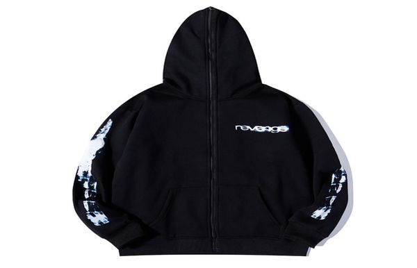 hip hop hoodie white print pullover men women 1 fleece outwear zipper coat2314333, Black
hip hop hoodie white print pullover men women 1 fleece outwear zipper coat2314333, Black