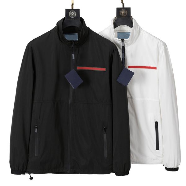 designer luxury men's jackets full-zip lightweight sportswear coat outwear with pockets regular fit casual autumn bomber jacket windbre, Black;brown
designer luxury men's jackets full-zip lightweight sportswear coat outwear with pockets regular fit casual autumn bomber jacket windbre, Black;brown