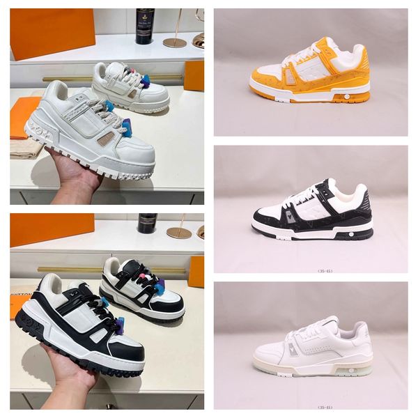 designer trainer maxi sneaker casual shoes men women brand retro platform shoes vintage leather lace up italy size us5-11, Black
designer trainer maxi sneaker casual shoes men women brand retro platform shoes vintage leather lace up italy size us5-11, Black