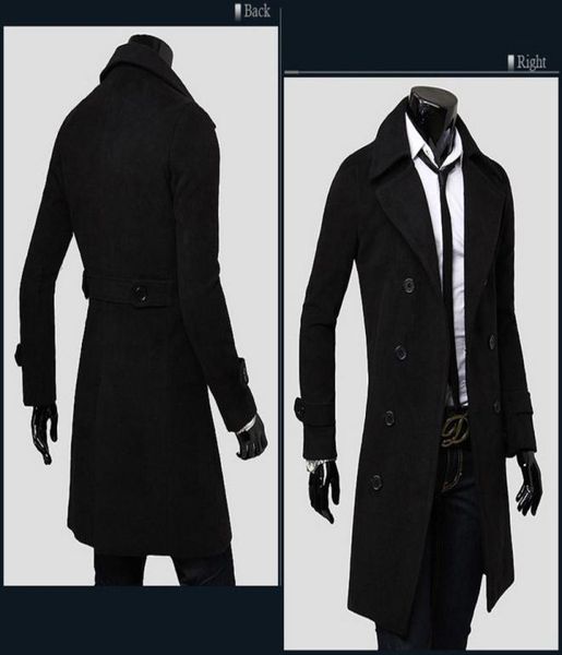 new men slim long doublebreasted woolen trench coats windbreaker men thicken warm coat jacket outwear overcoat winter slim clothi6947765, Tan;black
new men slim long doublebreasted woolen trench coats windbreaker men thicken warm coat jacket outwear overcoat winter slim clothi6947765, Tan;black
