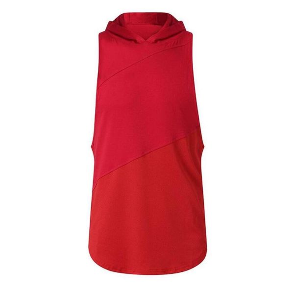 gym clothing mens bodybuilding hooded tank cotton patchwork mesh sleeveless vest sweatshirt fitness workout sportswear male6930360, White;black
gym clothing mens bodybuilding hooded tank cotton patchwork mesh sleeveless vest sweatshirt fitness workout sportswear male6930360, White;black