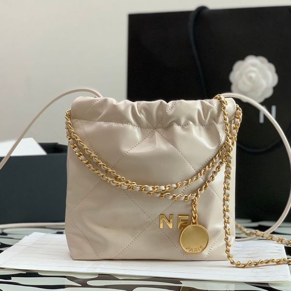 Women Classic Designer Bag Pure Color Coin 22 Handbags Fashion Leather Chain Bag Multiple Colors Available Bucket Bags Multi Occasion Application YC0155, Normal version
Women Classic Designer Bag Pure Color Coin 22 Handbags Fashion Leather Chain Bag Multiple Colors Available Bucket Bags Multi Occasion Application YC0155, Normal version