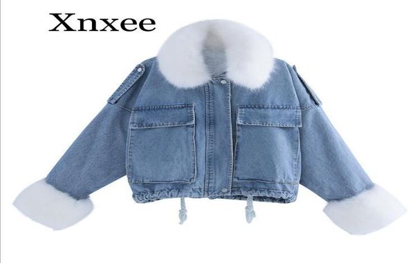 russia fashion korean thicken women jeans jacket winter 2020 long sleeve big fur collar warm ladies denim coats outerwear9953490, Black;brown
russia fashion korean thicken women jeans jacket winter 2020 long sleeve big fur collar warm ladies denim coats outerwear9953490, Black;brown