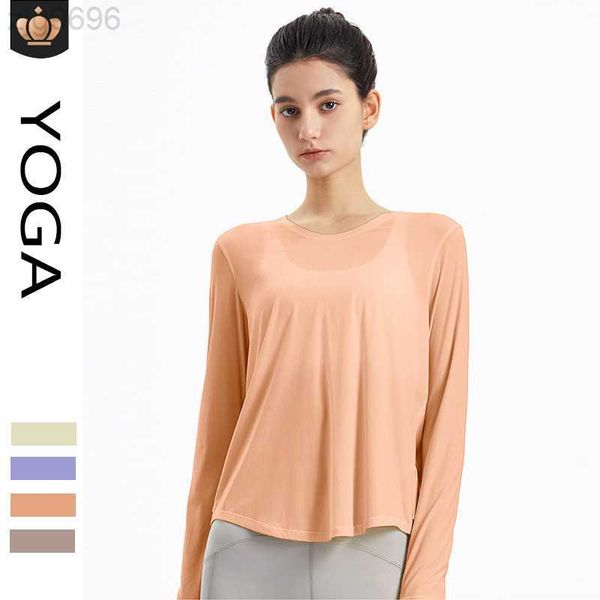 desginer al yoga t short women's lightweight breathable quick-drying fitness long sleeve moisture wicking sports cover, White
desginer al yoga t short women's lightweight breathable quick-drying fitness long sleeve moisture wicking sports cover, White