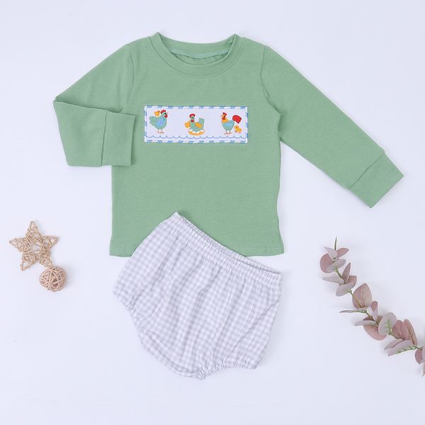 clothing sets 1 8t summer boy pant set clothes two pieces outfit with pattern chickens embroidery white short sleeve green long suits 230818
clothing sets 1 8t summer boy pant set clothes two pieces outfit with pattern chickens embroidery white short sleeve green long suits 230818