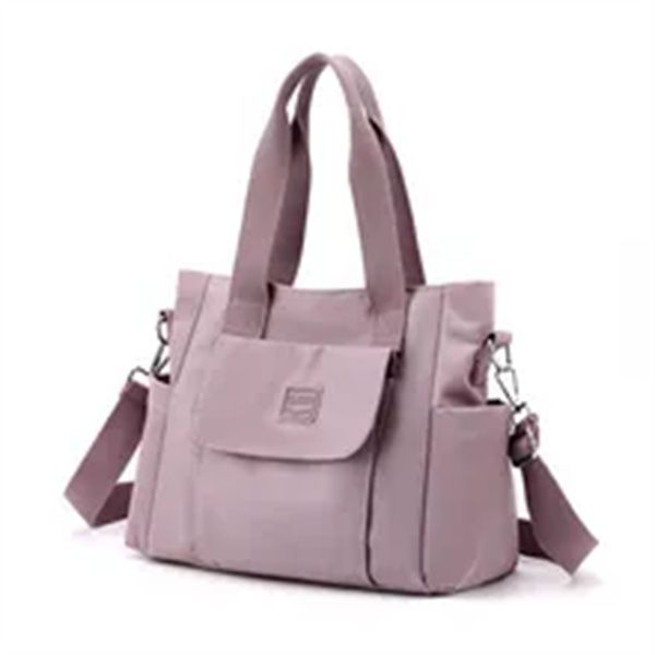 2023 classic shoulder bag large capacity nylon handbag waterproof casual handle women's travel handbag mother bag a4, Black
2023 classic shoulder bag large capacity nylon handbag waterproof casual handle women's travel handbag mother bag a4, Black