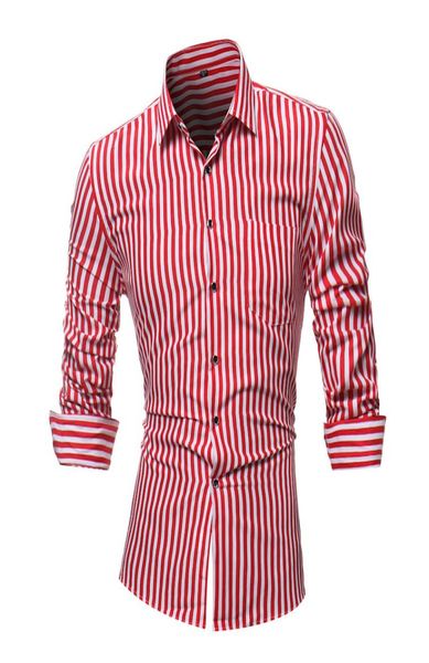 new men shirt striped long sleeves mens dress shirts camisa masculina spring summer brand casual male shirt size 4xl3813277, White;black
new men shirt striped long sleeves mens dress shirts camisa masculina spring summer brand casual male shirt size 4xl3813277, White;black