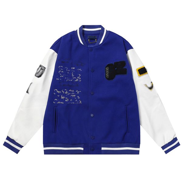mens jackets mens varsity leather baseball jacket men women vintage embroidery letter patchwork college coats hip hop bomber coat #09, Black
mens jackets mens varsity leather baseball jacket men women vintage embroidery letter patchwork college coats hip hop bomber coat #09, Black