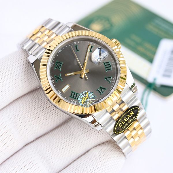 clean factory watch v11 luxury mens watches rose gold mixed silver case roman numerals 126331 datejust eta3235 automatic waterproof 904l ser, Slivery;brown
clean factory watch v11 luxury mens watches rose gold mixed silver case roman numerals 126331 datejust eta3235 automatic waterproof 904l ser, Slivery;brown