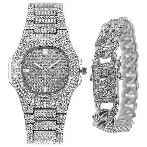 designer bracelet men's and women's same cuban bracelet watches hip-hop diamond-encrusted european and american fashion bracelet m, Golden;silver
designer bracelet men's and women's same cuban bracelet watches hip-hop diamond-encrusted european and american fashion bracelet m, Golden;silver