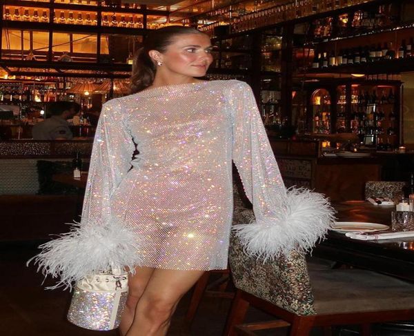 casual dresses hirigin feather mesh see through long sleeve party dress female sparkle elegant mini summer for women night cl6026057, Black;gray
casual dresses hirigin feather mesh see through long sleeve party dress female sparkle elegant mini summer for women night cl6026057, Black;gray