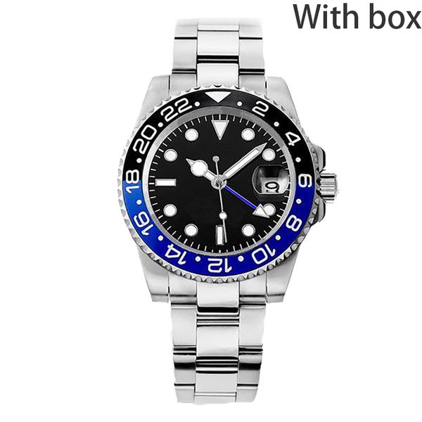 men's movement watch male mechanical batman gmt pepsi watch 40mm swimming watches classic sapphire luminous wristwatch business 904l st, Slivery;brown
men's movement watch male mechanical batman gmt pepsi watch 40mm swimming watches classic sapphire luminous wristwatch business 904l st, Slivery;brown