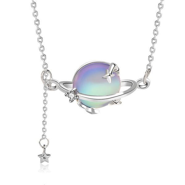 s925 sterling silver moonlight stone planet necklace, female mori style, design sense, tassel long collar chain
s925 sterling silver moonlight stone planet necklace, female mori style, design sense, tassel long collar chain
