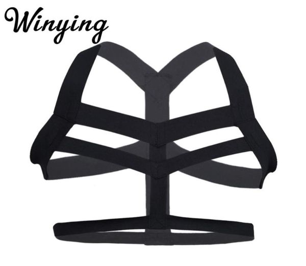 bras sets men body chest harness belts nylon halter elastic wide straps gay male gothic rave costume restraints bondage6745021, Red;black
bras sets men body chest harness belts nylon halter elastic wide straps gay male gothic rave costume restraints bondage6745021, Red;black