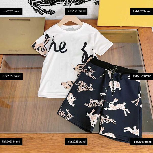 kids designer clothes baby set summer 2pcs child letter animal print t-shirt and shorts size 90-150 cm new arrival mar14, White
kids designer clothes baby set summer 2pcs child letter animal print t-shirt and shorts size 90-150 cm new arrival mar14, White