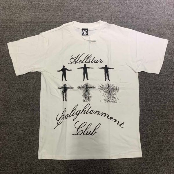 men's t-shirts hellstar studios enlightment club tee trendy high street short sleeve t-shirt, White;black
men's t-shirts hellstar studios enlightment club tee trendy high street short sleeve t-shirt, White;black