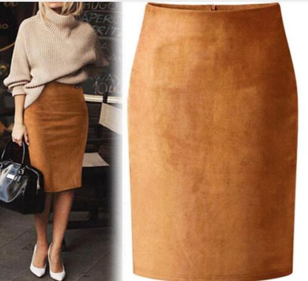 multi color suede midi pencil skirt women 2018 fashion elastic high waist office lady bodycon skirts saias8001781, Black
multi color suede midi pencil skirt women 2018 fashion elastic high waist office lady bodycon skirts saias8001781, Black