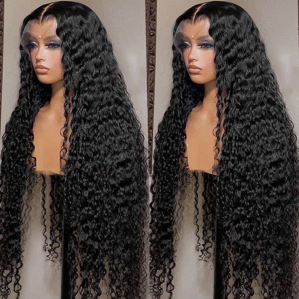 Transparent Lace Frontal Wig 30inch Water Wave Lace Front Wig Human Hair 220%density Pre Plucked Closure Wigs for Black Women
Transparent Lace Frontal Wig 30inch Water Wave Lace Front Wig Human Hair 220%density Pre Plucked Closure Wigs for Black Women