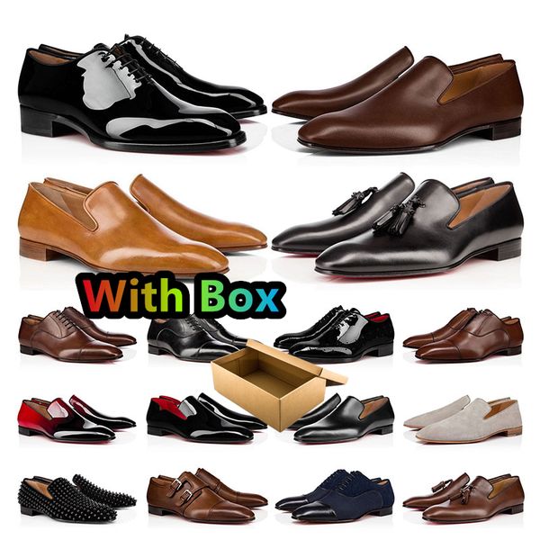 with box loafers red bottoms mens shoes designer shoes platform sneakers big size casual shoe blackflat trainers, Black
with box loafers red bottoms mens shoes designer shoes platform sneakers big size casual shoe blackflat trainers, Black