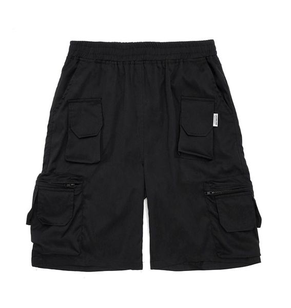 pants elastic waist multipockets cargo shorts for men summer wide leg solid oversized style knee lenght7367231, Black
pants elastic waist multipockets cargo shorts for men summer wide leg solid oversized style knee lenght7367231, Black