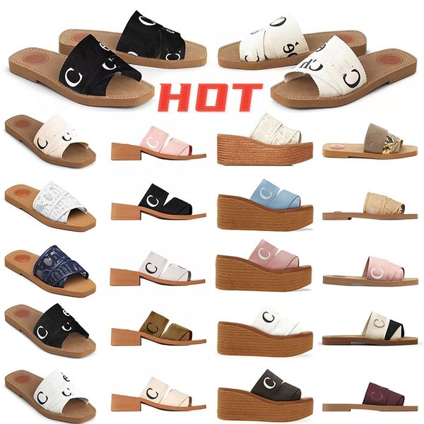 for women woody sandals designer famous mules flat slides beige white black pink lace lettering fabric canvas slippers womens summer outdoor
for women woody sandals designer famous mules flat slides beige white black pink lace lettering fabric canvas slippers womens summer outdoor