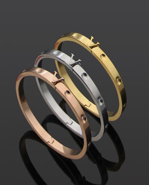 titanium steel love bracelets silver rose gold bracelet bangles classic fluted round nails women men v letter engagement jewelry l8264118, Black
titanium steel love bracelets silver rose gold bracelet bangles classic fluted round nails women men v letter engagement jewelry l8264118, Black
